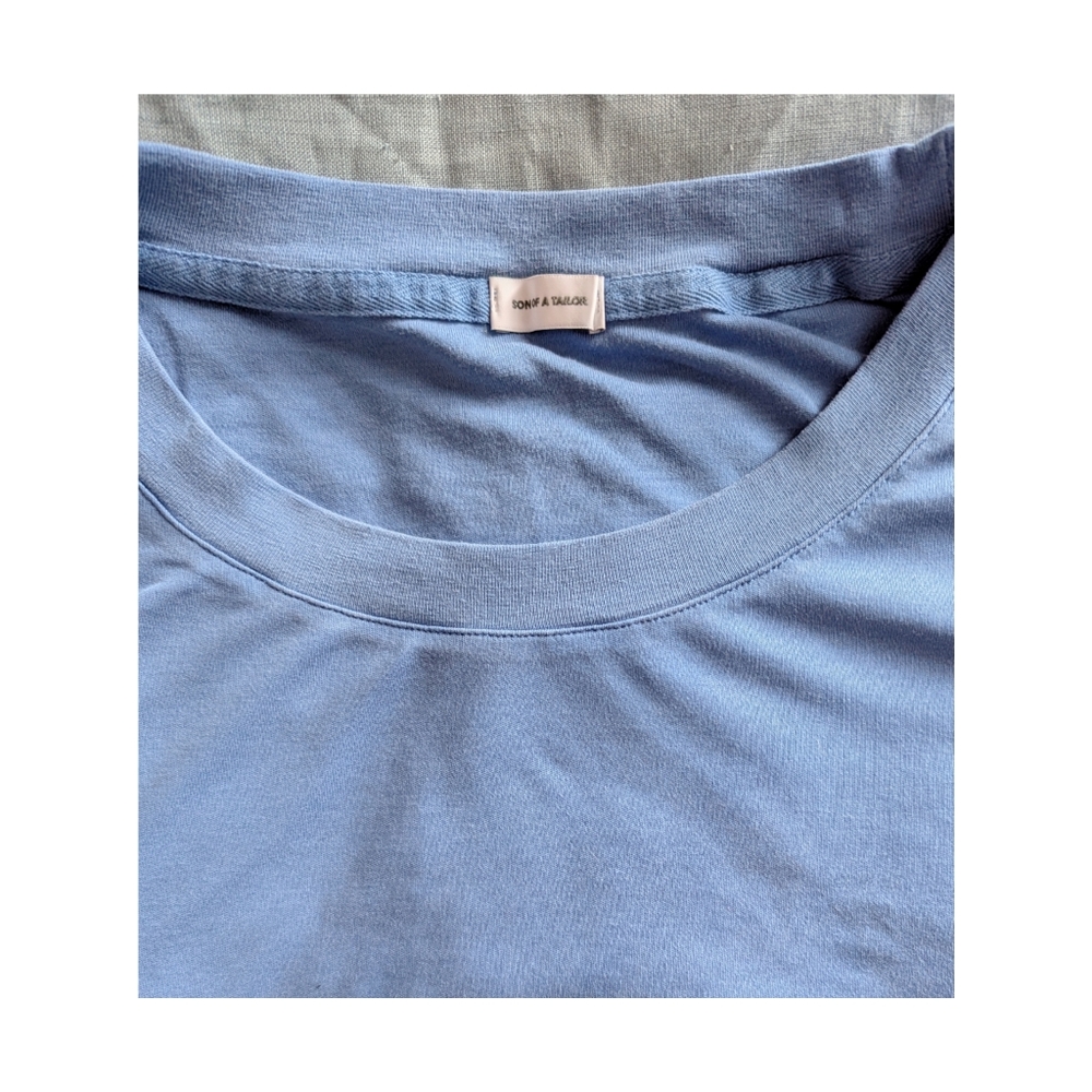 Son Of A Tailor Sky Blue T-shirt - Picture 3 of 6